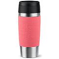 - travel mug classic 36 ml corallo acciaio inox