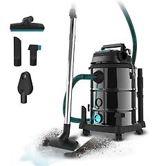 cecotec conga rockstar wet & dry steel pro tool aspirapolvere per solidi e liquidi 30l 1600w nero