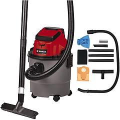 einhell aspirapolvere liquidi a batteria tc vc 18 15 li solo