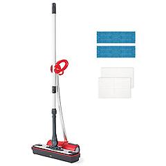 Polti Moppy Red Lavapavimenti A Vapore Senza Cavo Per