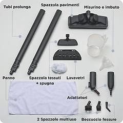 Ariete - 4146 Xvapor Deluxe Pulitore A Vapore 1500w-blu