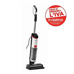 Polti - Lavapavimenti Rollysteam Wd10-bianco/nero