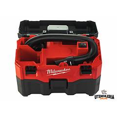 Milwaukee M18 Vc-2 Aspiratore Liquidi/solidi A Batteria 18v