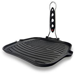 Ilsa Bistecchiera Ghisa (25x25cm) Divina Nero 0235025