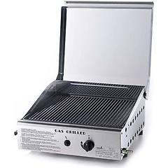 ompagrill 4043 cover m piastra di cottura in ghisa a gas gpl e metano