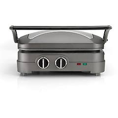 cuisinart gr47e tostiera 1600 w grigio stainless steel