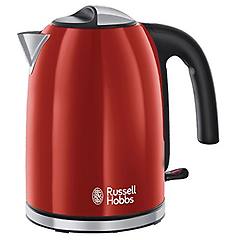 russell hobbs bollitore colours plus 2400w flame rosso
