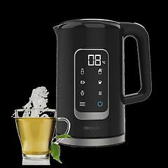 cecotec bollitore elettrico da 1 7 litri con schermo touch thermosense 500 touch. 2200w interno in acciaio