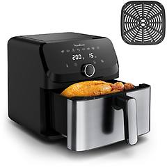 moulinex friggitrice ad aria easy fry mega inox 7 5l