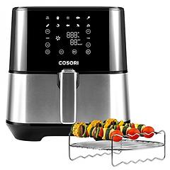 cosori friggitrice ad aria stainless chef edition 5 5 l 1700 w