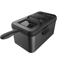 cecotec friggitrice cleanfry luxury 3000 dark 3 2 l 2400 w acciaio inossidabile scuro