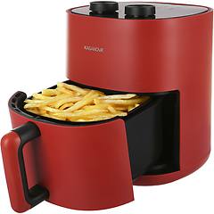 kasanova friggitrice ad aria 4 5 l 1400 w rossa