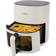 kasanova friggitrice ad aria digitale 4 5 l 1400 w crema