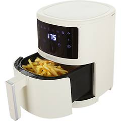 kasanova friggitrice ad aria digitale 3 5 l 1500 w crema