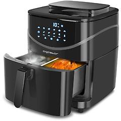 Aigostar - Friggitrice Aria + Vaporiera 2 In 1 Capacità