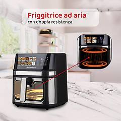 Melchionifamily Gaia Plus Friggitrice Ad Aria 8l Doppia Resistenza