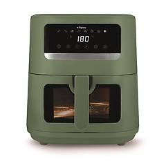 tognana friggitrice ad aria iridea 8 l 2000w programmi preimpostati doppia resistenza verde salvia