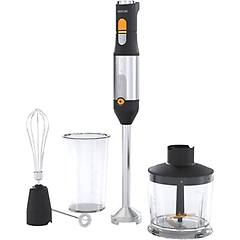 sencor frullatore a immersione multifunzione ultra-potente 1200w con frusta tritatutto & montalatte