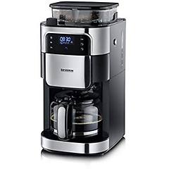severin - macchina per caffè americano con meccanismo di macinazione in acciaio inox ka 4813 colore
