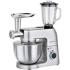 proficook robot da cucina km 1189 capacita 6 7 l potenza 1500 w colore argento