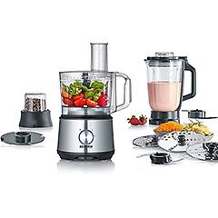 Severin - Robot Da Cucina 1200 W Mixer Ciotola Grattugia