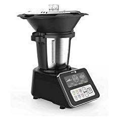 fagor robot multifunzione fg1500 grand chef plus 1500w nero con vassoio vapore e accessori