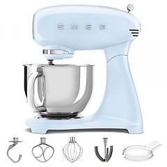 smeg full color azzurro impastatrice planetaria vasca in inox da 4 8 litri