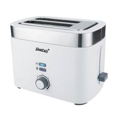 Steba To 10 Bianco Tostapane 2 Fette Argento-bianco 930w