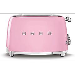 Smeg Tsf03pkeu Tostapane 4 Fette 2000w Rosa