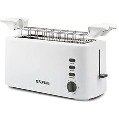 g3ferrari g10142 tostapane grandi fette essential toast 1500w 4 toast bianco
