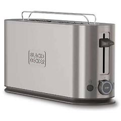 Black And Decker Tostapane Bxto1002e Acciaio Inox 2 Fette 1000w
