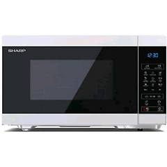 sharp forno microonde digitale italia 28lt 1100 watt grill white