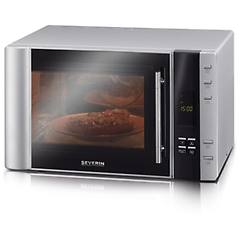 Severin - Mw 7775 Forno A Microonde Nero Argento Microonde