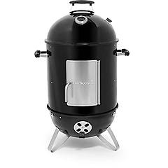 barbecook oskar m 3-in-1 smoker affumicatore barbecue e braciere per affumicatura a caldo e a freddo smalto