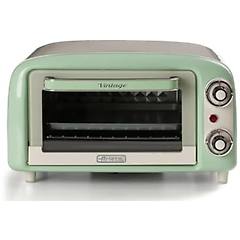 ariete 3919 forno elettrico vintage 800w capacita 10l doppio vetro retro verde