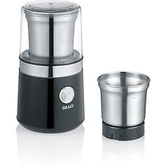 Graef Cm102eu Macinacaff&egrave; Nero Acciaio Inossidabile