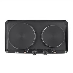 Ardes Fornello Elettrico Con 2 Piastre Ghisa E Acciaio