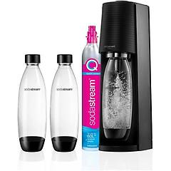 Sodastream Gasatore D'acqua Terra Nero 2 Bottiglie Lavabili
