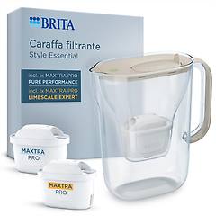Brita Caraffa Filtrante Style Essential Sabbia 2. 4l