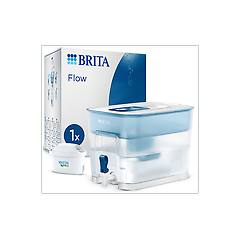 brita dispenser filtrante acqua flow (8. 5l) incl. 1 x filtro maxtra pro all-in-1 che riduce cloro calcare