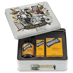 Proraso Cura-per-uomo Wood-spiceset Regalo Beard Wash 200