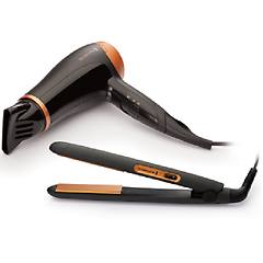Remington Asciugacapelli 2000w E Piastra Per Capelli In Ceramica