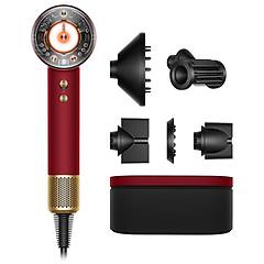 Dyson Supersonic Nural Red Velvet And Gold Lisci E Mossi