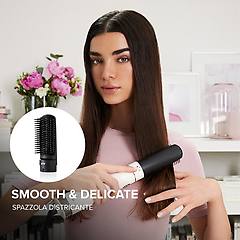 Imetec Modellatore Ad Aria Calda Air Wonder-oro Bianco