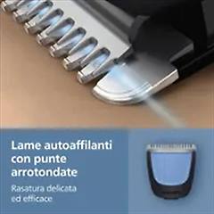 Philips Regola Capelli Bt3620/15 Nero Lucido Intenso