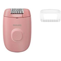 Philips Depilatore Bre227/00 Testina Massaggiante Rosa