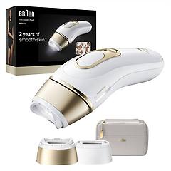 Braun - Epilatore A Luce Pulsata Ipl Pl5210 Box Euro-bianco/oro