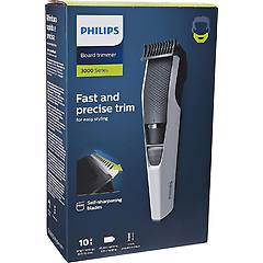 Philips Regolabarba 3000 Series Beard Trimmer Gray E Black