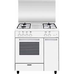 glemgas as854gx cucina piano cottura bianco a