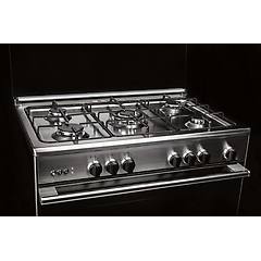 Glemgas Cucina Gas 5 Zone Unica Inox Classe A (2021) U865mi6
